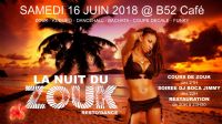 Sam 16 Juin 2018 LA NUIT DU ZOUK, avec repas Antillais.. Le samedi 16 juin 2018 à Aubagne. Bouches-du-Rhone. 